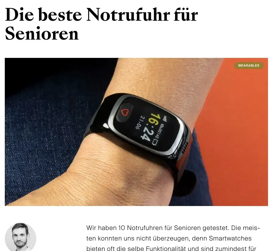 JAMES ist Testsieger bei F.A.Z. Produkttest